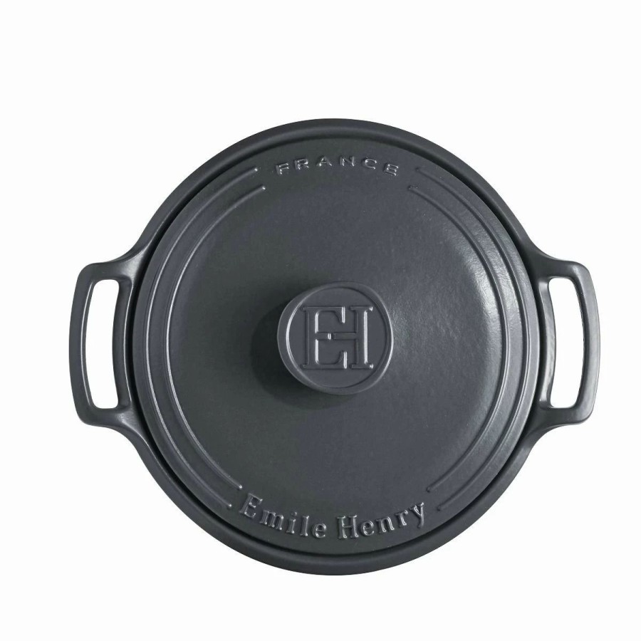 Dutch Ovens & Braisers * | Emile Henry 6-Quart Sublime Stewpot | Graphite