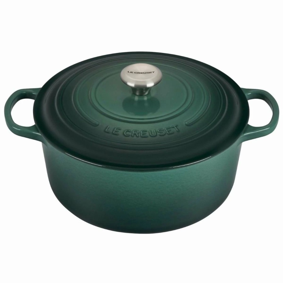 Dutch Ovens & Braisers * | Le Creuset 7.25 Qt. Round Signature Dutch Oven With Stainless Steel Knob | Artichaut