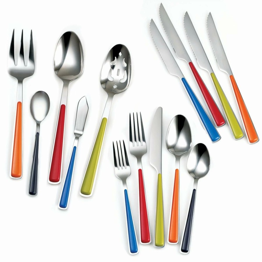 Flatware * | Fiesta Flatware & Serving Set | 53 Pieces