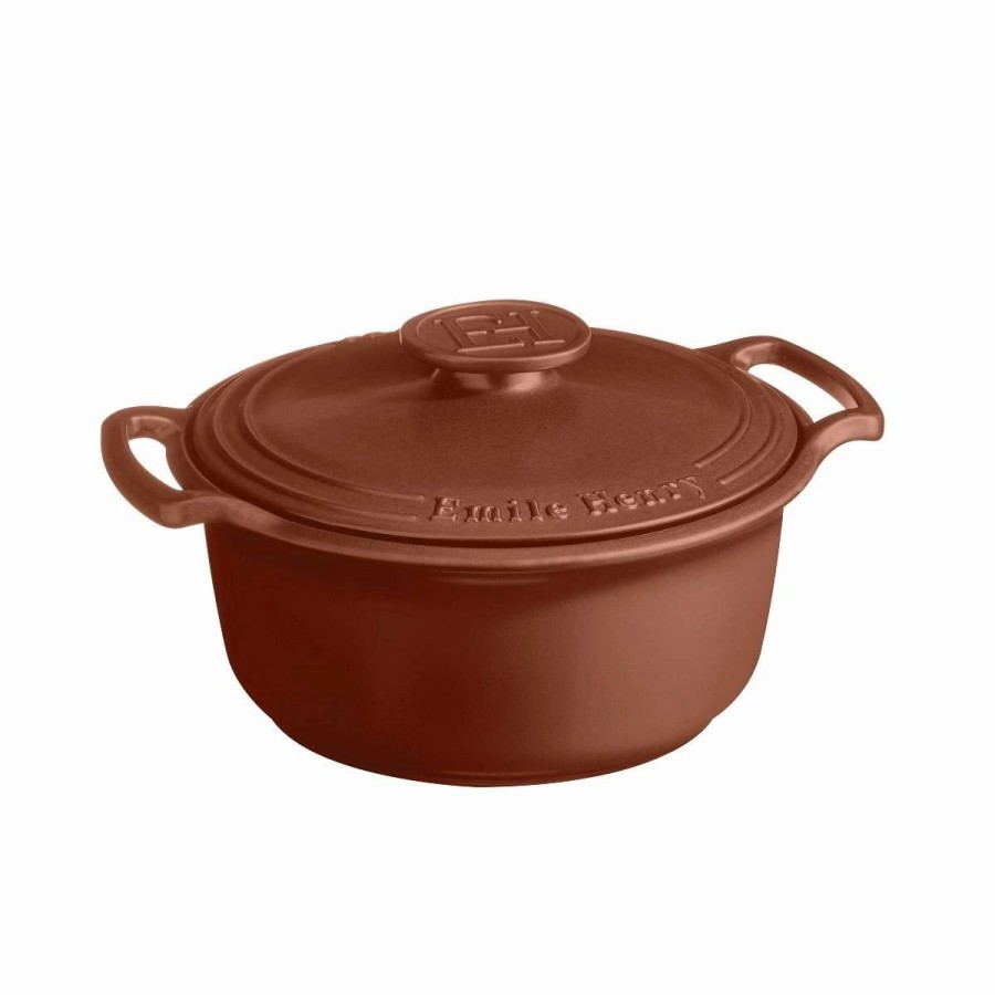 Dutch Ovens & Braisers * | Emile Henry 4-Quart Sublime Stewpot | Sienna