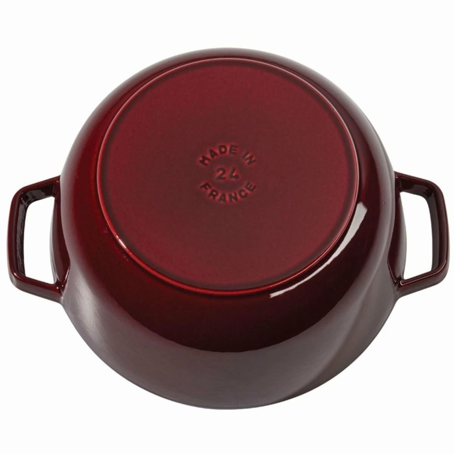 Dutch Ovens & Braisers * | Staub 3.75 Qt. Essential French Oven | Grenadine