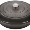 Dutch Ovens & Braisers * | Le Creuset 5 Qt. Signature Enameled Cast Iron Braiser With Stainless Steel Knob | Oyster Grey