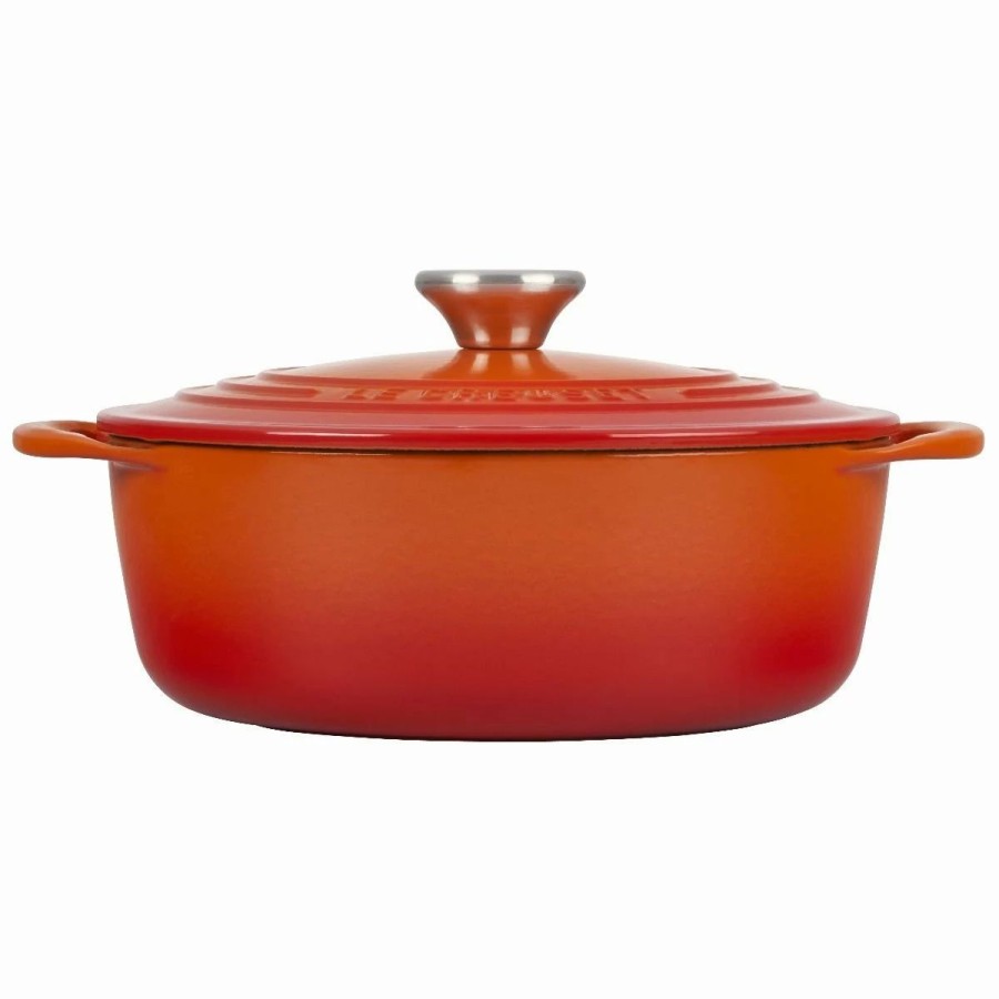 Dutch Ovens & Braisers * | Le Creuset 2.75 Qt. Shallow Round Dutch Oven | Flame