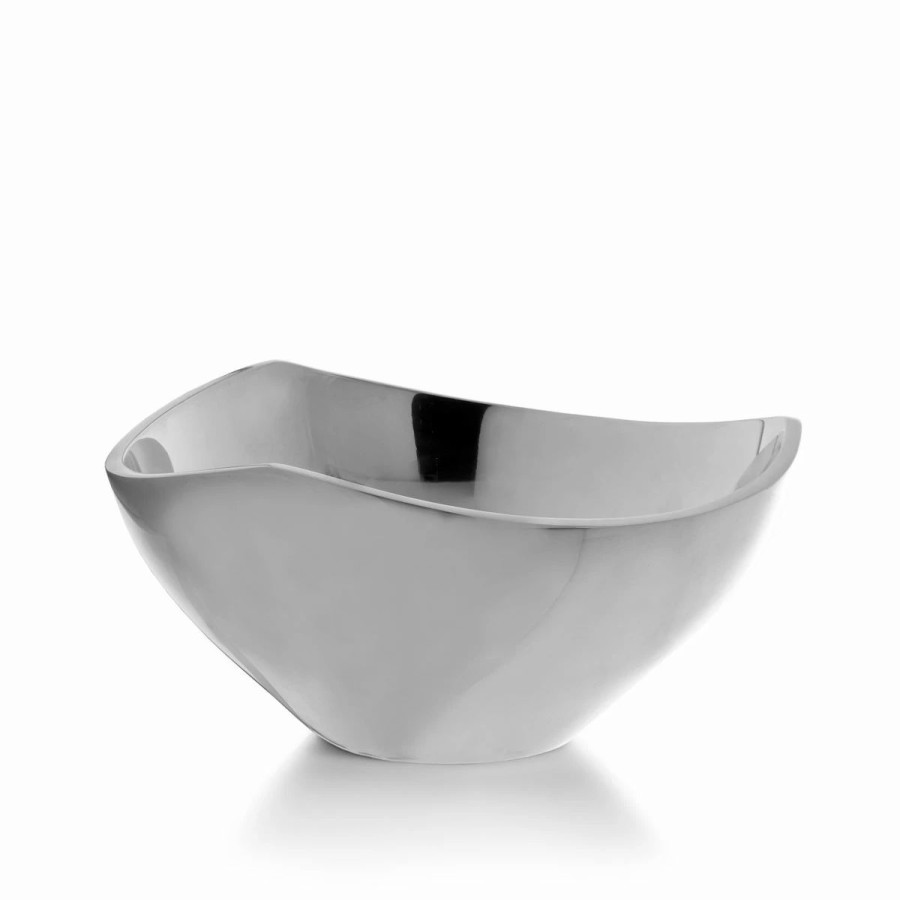 Bowls * | Nambe Mills, Inc. Nambe Tri-Corner Bowl 9